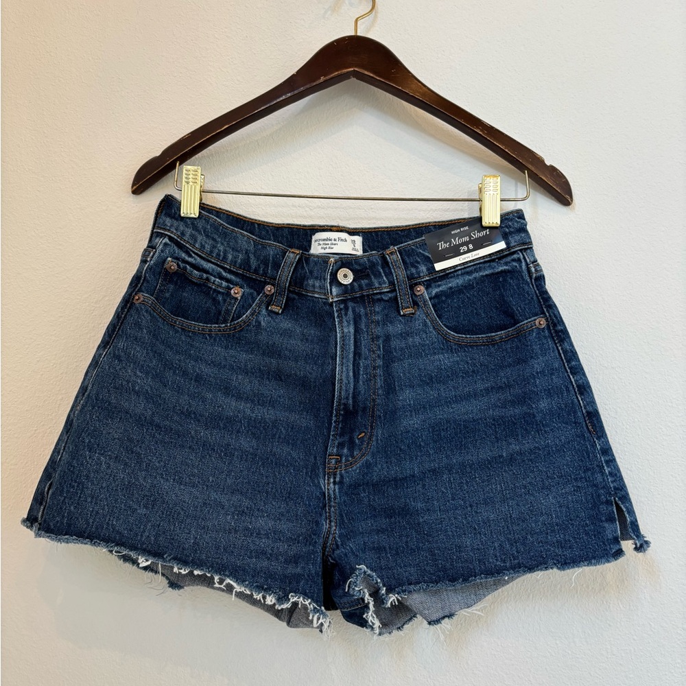 Abercrombie & Fitch Jean Shorts Curve Love Size 29/8 NWT